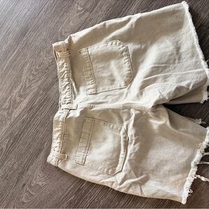 Abercrombie & Fitch Tan Mid Rise Shorts